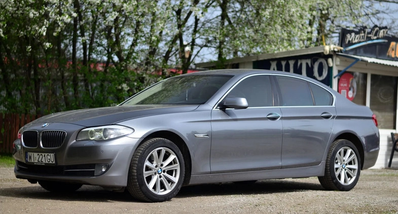 BMW Seria 5 cena 48750 przebieg: 253300, rok produkcji 2013 z Warszawa małe 154